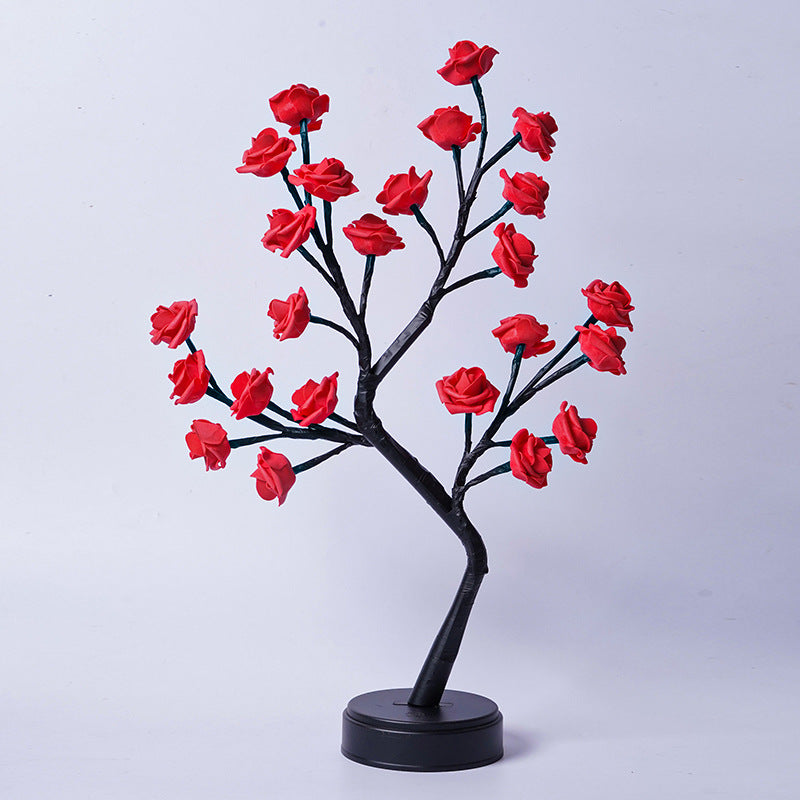 USB Operated Rose Tree Light