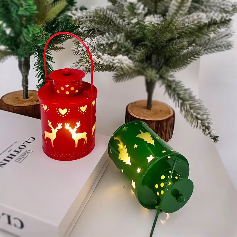 Christmas Candle Lights LED Small Lanterns Wind Lights Decoration