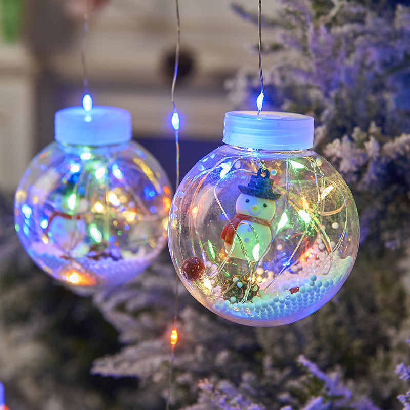 10PCS LED Christmas Curtain Lights