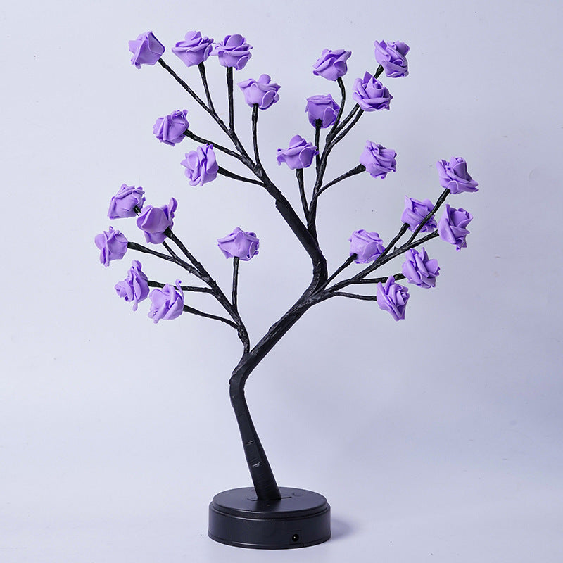 USB Operated Rose Tree Light