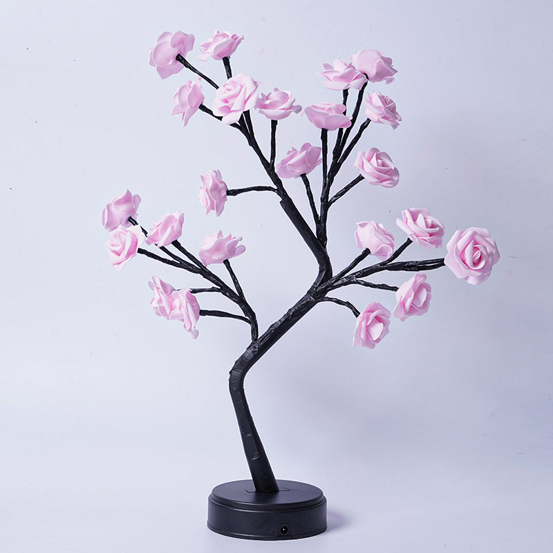 USB Operated Rose Tree Light