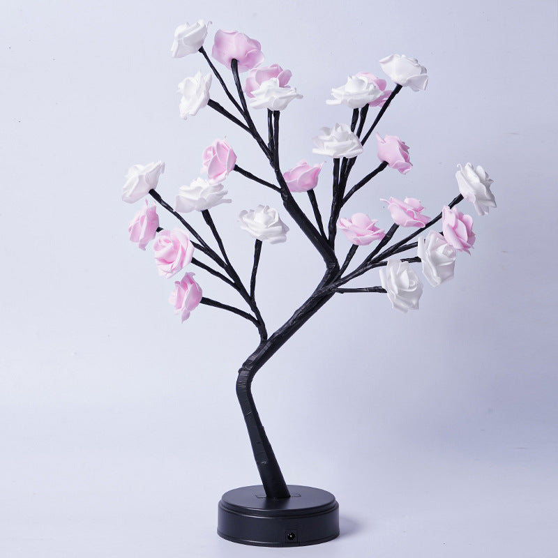 USB Operated Rose Tree Light