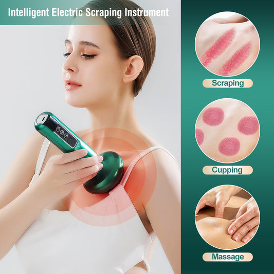 Electric Vacuum Cupping Massager For Body Anti-Cellulite Suction Cup Gua Sha Massage Body Cups