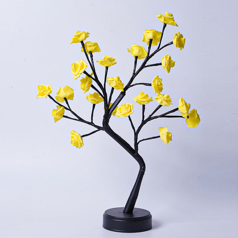 USB Operated Rose Tree Light