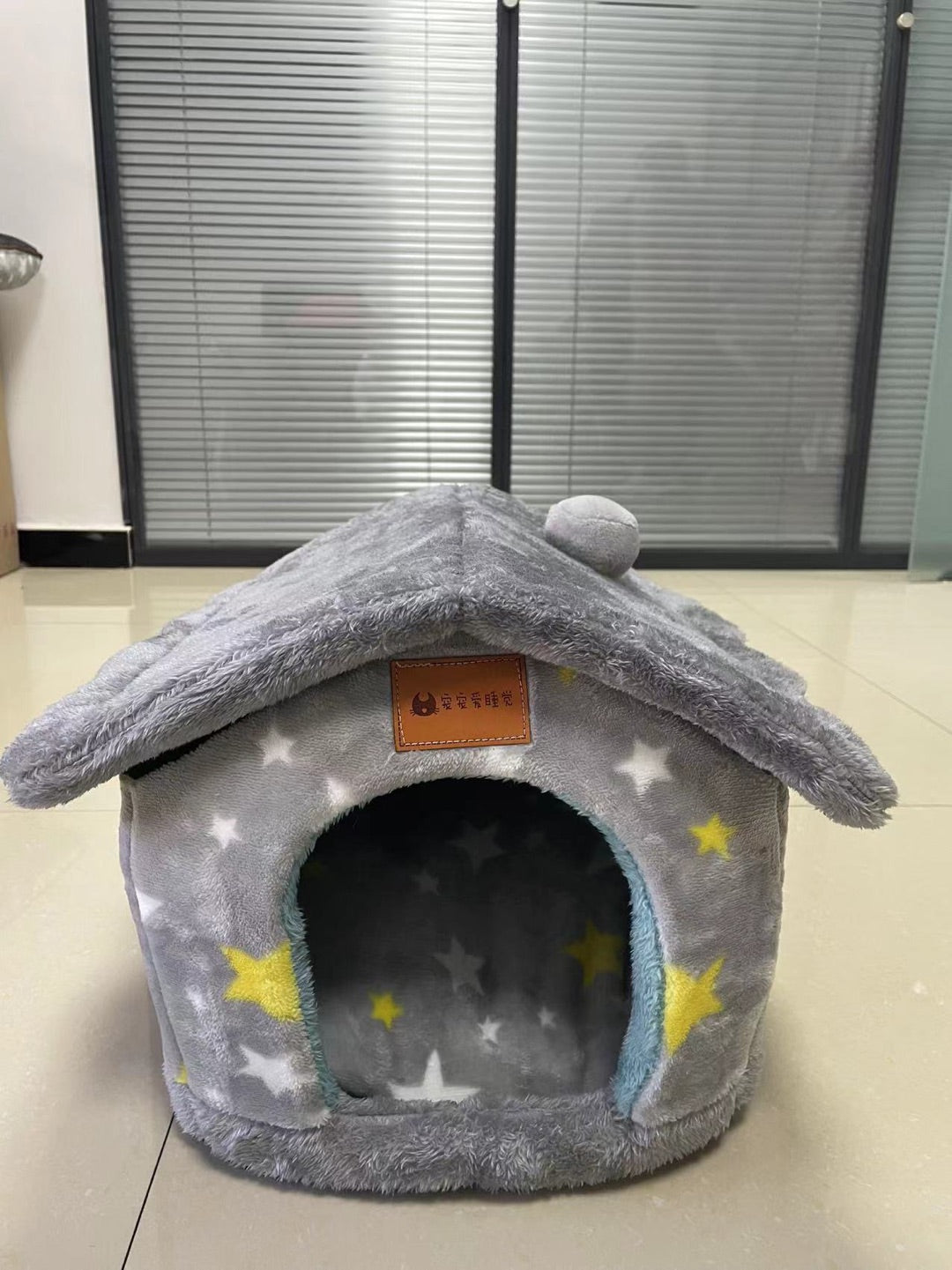 Foldable Pet House Bed Winter Pet Villa