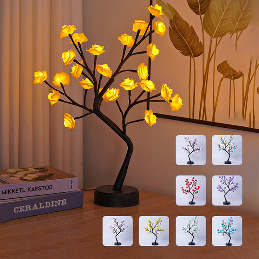 USB Operated Rose Tree Light