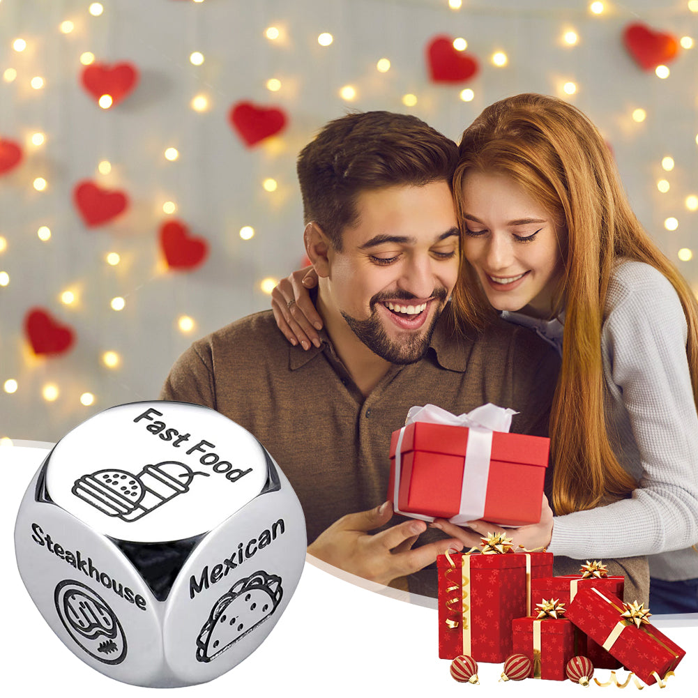 Funny Decision Dice Couple Lovers Date Night Game