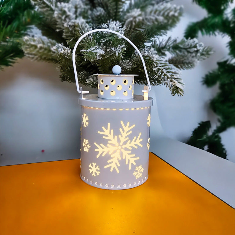 Christmas Candle Lights LED Small Lanterns Wind Lights Decoration